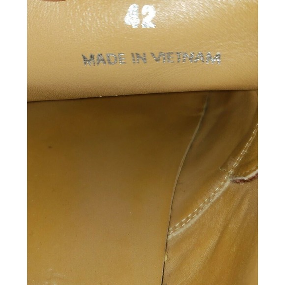 Thorocraft Men’s Brown Canvas Desert Trevor Ankle Chukka Boots Size EU 42 US 9 - Picture 10 of 12